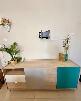 Madia Multicolore 3 ante 180X43