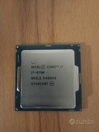 CPU INTEL CORE I7 6700 3.4 GHZ LGA 1151 SESTA GEN.