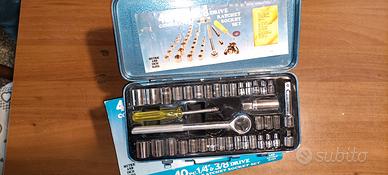 Set chiavi a cricchetto 40 pz