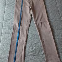 Pantalone cotone beige tg.50