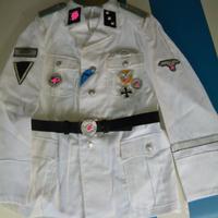 Uniforme bianca ufficiale Untersturmführer Waffen