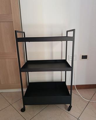 Carrello nero "Nissafors"