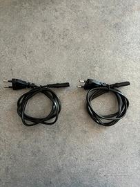 2 x Cavo di alimentazione 220V C7