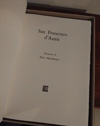 Libro di pregio SAN FRANCESCO D'ASSISI