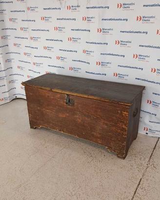 Baule Antico in Abete massello