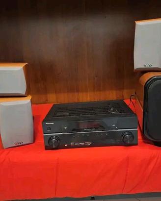Impianto Home Theatre 5.1 Pioneer, Infinity e Hal.