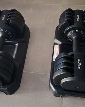 Set 2 Manubri Regolabili DH FitLife 3–25 kg