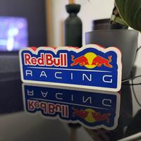 Logo red bull insegna officina arredo casa moderno
