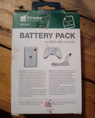 Batteria "EXTREME" per joypad Xbox 360
