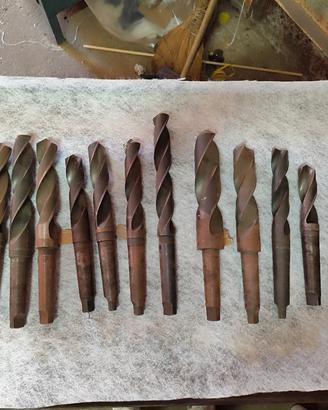 Punte in HSS per metalli diametri grandi 