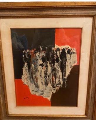 orig olio su tela firmato e datato TACCARDI73