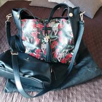 borsa con pochette interna 