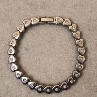 Bracciale Artigianale Cuoricini Argento 925