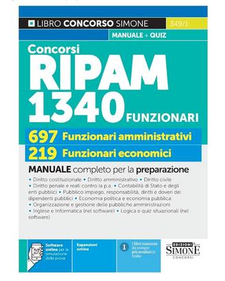 Manuale per la preparazione al concorso RIPAM 1340