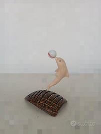 delfino in legno 
