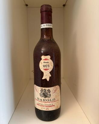 Vino Barolo Defilippi Giuseppe DOC 1975