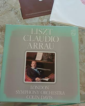 Box Set 5LP Liszt  Claudio Arrau