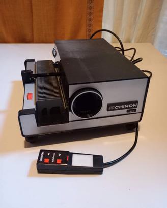 CHINON 420 Proiettore Diapositive Vintage + Teleco