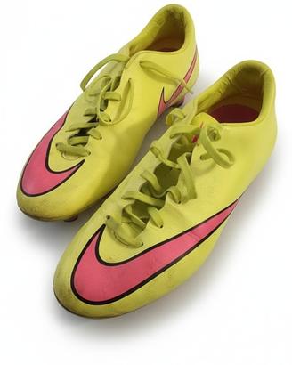 Scarpe Calcio Nike Mercurial Gialle Rosa Taglia 39