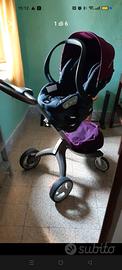 Trio Stokke ovetto passeggino culla