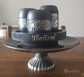 Candele thailandesi con piedistallo
