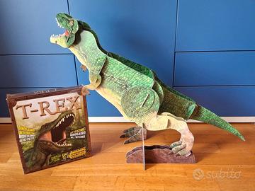MODELLINO T REX di carta in stile JURASSIC PARK