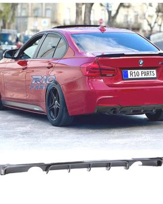 DIFFUSORE BMW F30 F31 LOOK M PERFORMANCE CARBONIO 