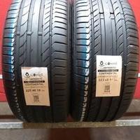 2 gomme 225 40 18 continental a5176