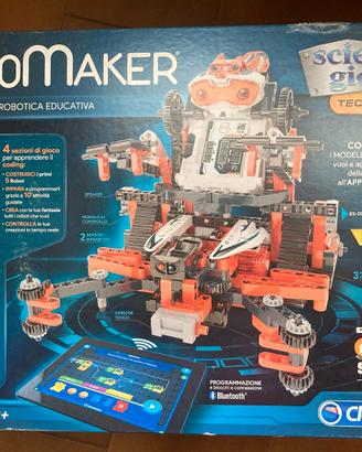 Robomaker Clementoni gioco didattico robotica 10+