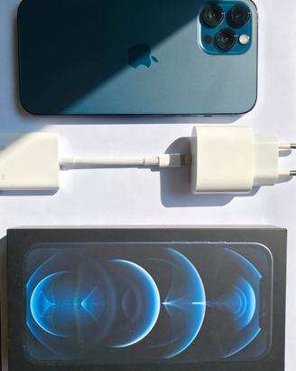 iPhone 12 Pro Max 256GB Blu + Accessori
