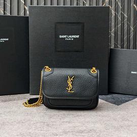 Borsa a Mano Donna YSL Yves Saint Laurent in Pelle