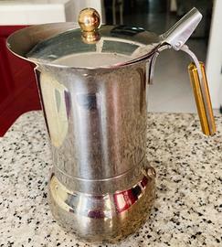 Caffetteria acciaio inossidabile x 4 tazzine