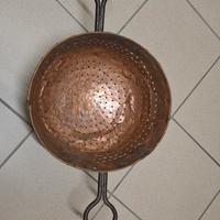 Antico scolapasta  in Rame 