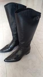 Stivali in vera pelle