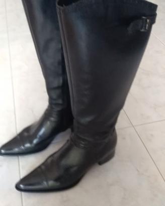 Stivali in vera pelle