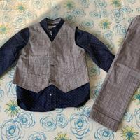 Completo cerimonia Sarabanda + camicia H&M 7 anni