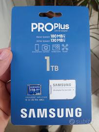 Scheda MicroSD Samsung 1 Tb ProPlus NUOVA 