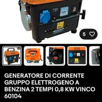 Generatore di corrente - gruppo elettrogeno