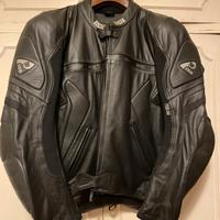 Giacca moto in pelle IXS