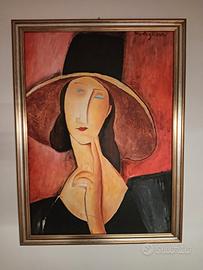 Ritratto olio su tela