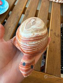 Tartaruga in Agata sardonica