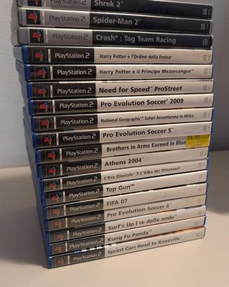 Lotto 15 Giochi originali PS2 