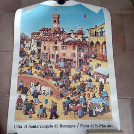 Fiera di San Martino. Santarcangelo di R. Poster