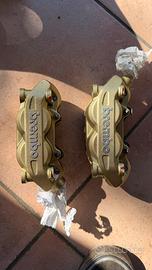 Pinze brembo M4 con pastiglie nuove zcoo