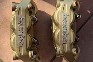 Pinze brembo M4 con pastiglie nuove zcoo