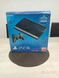 PS3 Super Slim 500GB con Scatola +2 Controller