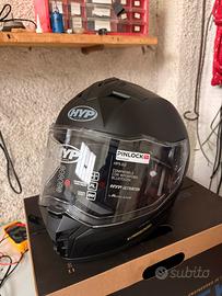 Casco HYP HP5.62 taglia L + visiera viola