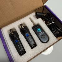 N. 2 trasmettittori microfonici con ricevitore UHF