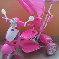 triciclo convertibile bambina 