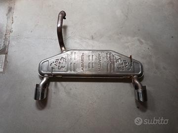 scarico originale 500 Abarth 